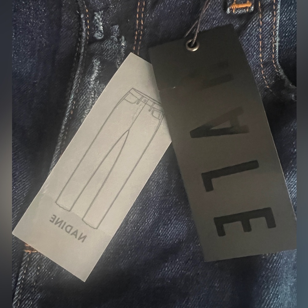 HALE BY AG NWT NADINE HIGH RISE STRAIGHT LEG JEAN - Picture 8 of 15